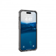 Apple iPhone 15 Pro Hülle Urban Armor Gear Plyo Premium-Gehäuse  MagSAFE  Asche