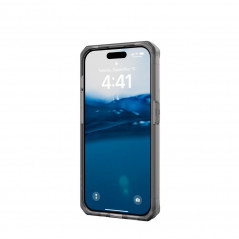 Apple iPhone 15 Pro Hülle Urban Armor Gear Plyo Premium-Gehäuse  MagSAFE  Asche