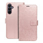 Samsung Galaxy A15 LTE Book Handytaschen MEZZO Book Mandala  Roségold
