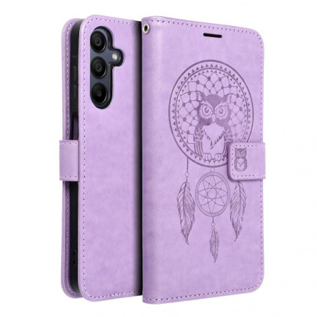 Samsung Galaxy A15 LTE Book Handytaschen MEZZO Book Traumfänger  Lila (Purple)