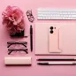 Samsung Galaxy A15 LTE Book Handytaschen Piano Book Flaum