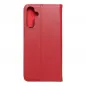 Samsung Galaxy A15 5G Book Handytaschen Leather case SMART PRO Elegant  Rotwein