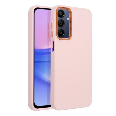 Samsung Galaxy A15 LTE Hülle FRAME Elegant  Puderrosa