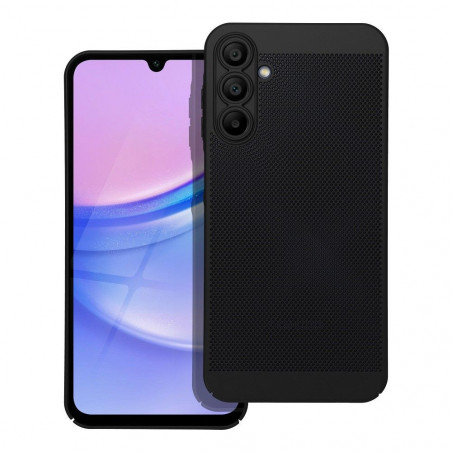 Samsung Galaxy A15 LTE Hülle Breezy Schwarz