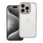 Apple iPhone 15 Pro Hülle VARIETE Elegant  Stahl