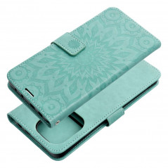 XIAOMI Redmi Note 13 4G Book Handytaschen MEZZO Book Mandala  Grün
