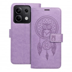 XIAOMI Redmi Note 13 5G Book Handytaschen MEZZO Book Traumfänger  Lila (Purple)