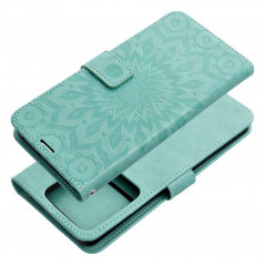 XIAOMI Redmi Note 13 Pro 5G Book Handytaschen MEZZO Book Mandala  Grün