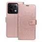 XIAOMI Redmi Note 13 Pro 5G Book Handytaschen MEZZO Book Mandala  Roségold