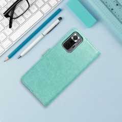 XIAOMI Redmi Note 13 Pro Plus 5G Book Handytaschen MEZZO Book Traumfänger  Grün