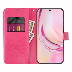 XIAOMI Redmi Note 13 4G Book Handytaschen MEZZO Book Mandala  Magenta
