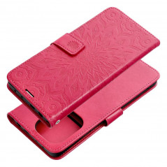 XIAOMI Redmi Note 13 4G Book Handytaschen MEZZO Book Mandala  Magenta