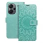 XIAOMI Redmi Note 13 Pro Plus 5G Book Handytaschen MEZZO Book Mandala  Grün