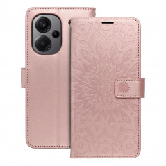 XIAOMI Redmi Note 13 Pro Plus 5G Book Handytaschen MEZZO Book Mandala  Roségold