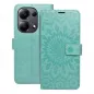 XIAOMI Redmi Note 13 Pro 4G Book Handytaschen MEZZO Book Mandala  Grün