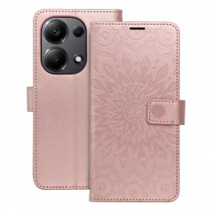 XIAOMI Redmi Note 13 Pro 4G Book Handytaschen MEZZO Book Mandala  Roségold