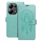 XIAOMI Redmi Note 13 Pro 4G Book Handytaschen MEZZO Book Traumfänger  Grün