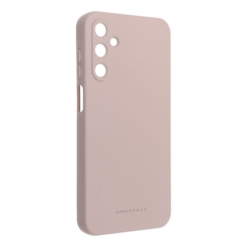 Samsung Galaxy A15 LTE Hülle Roar Space Monochromatische, Elegant  Rosa
