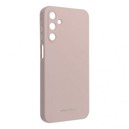 Samsung Galaxy A15 LTE Hülle Roar Space Monochromatische, Elegant  Rosa