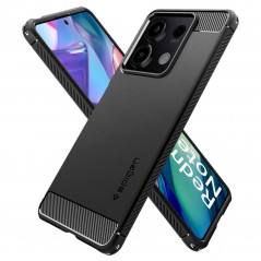 XIAOMI Redmi Note 13 5G Hülle Spigen Armor Kohlenstoff-Faser, Elegant  Schwarz