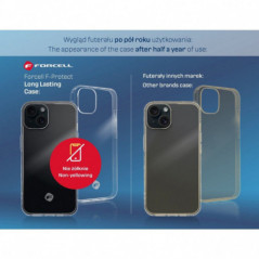 Apple iPhone 14 Pro Max Hülle Forcell F-Protect Long Lasting Durchsichtbar