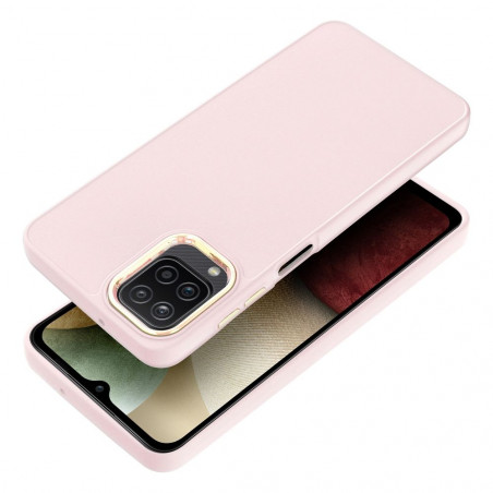 Samsung Galaxy A12 Hülle FRAME Elegant  Puderrosa