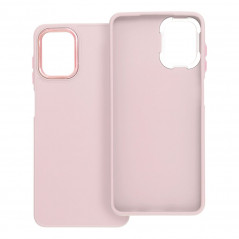 Samsung Galaxy A12 Hülle FRAME Elegant  Puderrosa