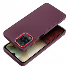 Samsung Galaxy A12 Hülle FRAME Elegant  Lila (Purple)