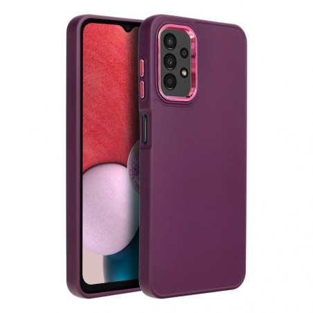 Samsung Galaxy A13 LTE Hülle FRAME Elegant  Lila (Purple)