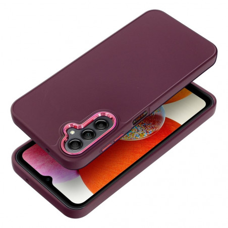 Samsung Galaxy A14 5G Hülle FRAME Elegant  Lila (Purple)