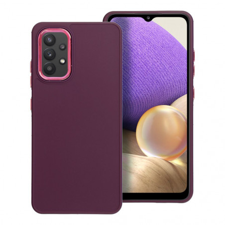 Samsung Galaxy A32 LTE Hülle FRAME Elegant  Lila (Purple)