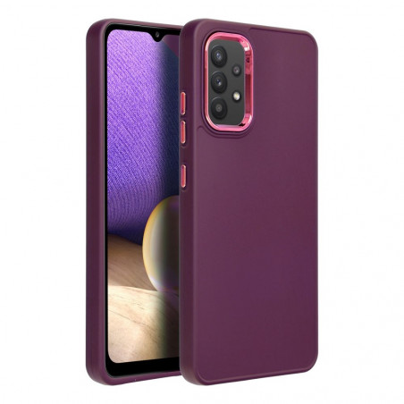 Samsung Galaxy A32 LTE Hülle FRAME Elegant  Lila (Purple)