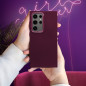 Samsung Galaxy A33 Hülle FRAME Elegant  Lila (Purple)