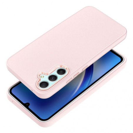 Samsung Galaxy A34 Hülle FRAME Elegant  Puderrosa