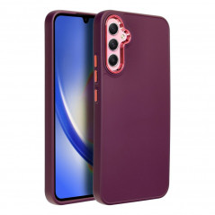 Samsung Galaxy A34 Hülle FRAME Elegant  Lila (Purple)