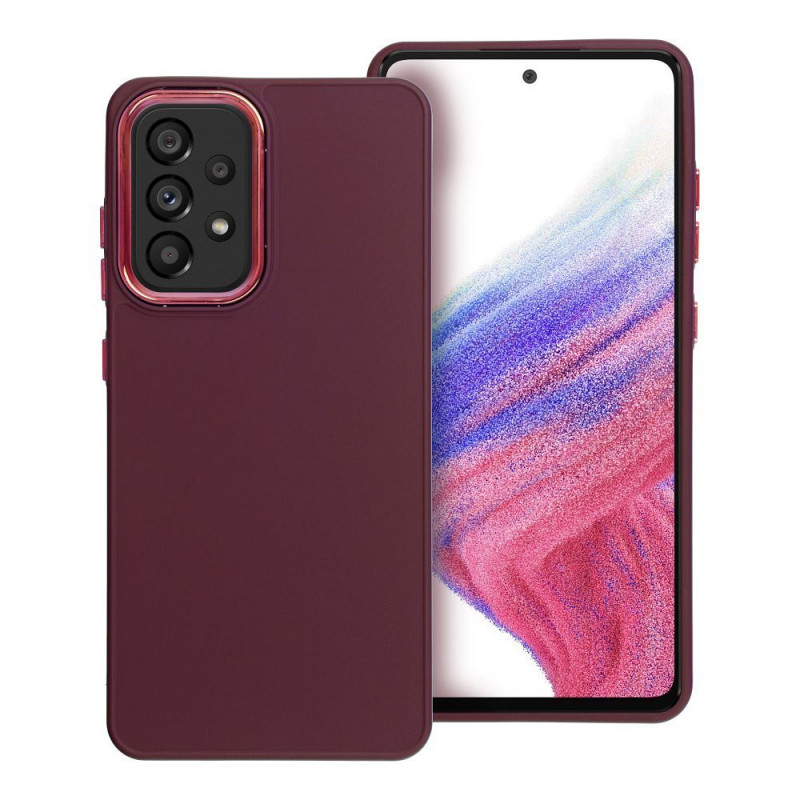 Samsung Galaxy A52s 5G Hülle FRAME Elegant  Lila (Purple)