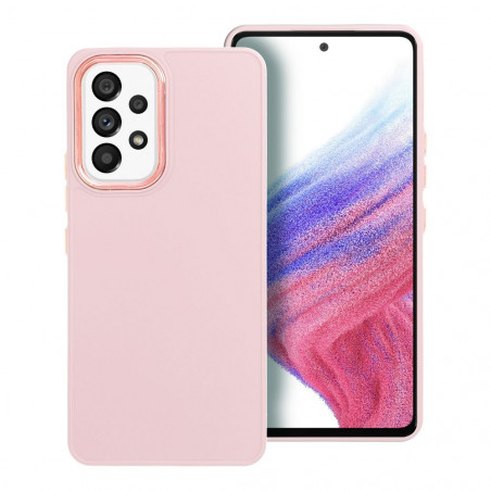 Samsung Galaxy A53 5G Hülle FRAME Elegant  Puderrosa