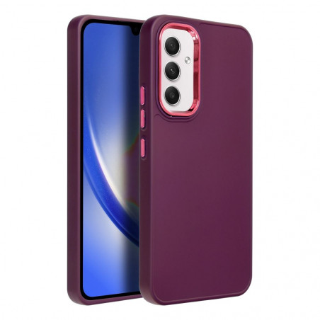 Samsung Galaxy A54 Hülle FRAME Elegant  Lila (Purple)
