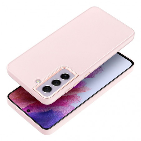 Samsung Galaxy S21 FE 5G Hülle FRAME Elegant  Puderrosa
