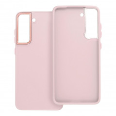 Samsung Galaxy S21 FE 5G Hülle FRAME Elegant  Puderrosa