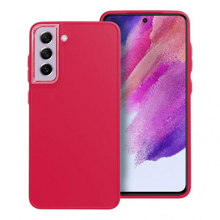 Samsung Galaxy S21 FE 5G Hülle FRAME Elegant  Magenta