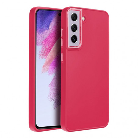 Samsung Galaxy S21 FE 5G Hülle FRAME Elegant  Magenta