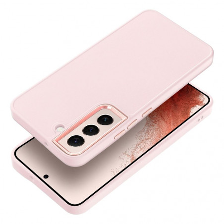 Samsung Galaxy S22 Hülle FRAME Elegant  Puderrosa