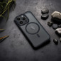 Apple iPhone 12 Hülle Matte Mag Cove MagSAFE  Schwarz