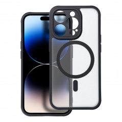 Apple iPhone 14 Pro Hülle Full Matte Mag Cove MagSAFE  Schwarz