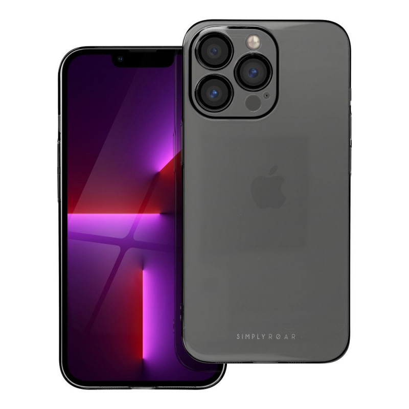 Apple iPhone 13 Pro Hülle Roar Pure Simple Fit  Schwarz