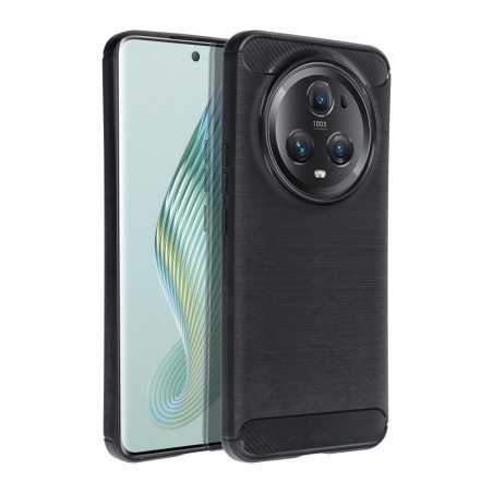 Honor Magic5 Pro 5G Hülle Carbon Elegant  Schwarz