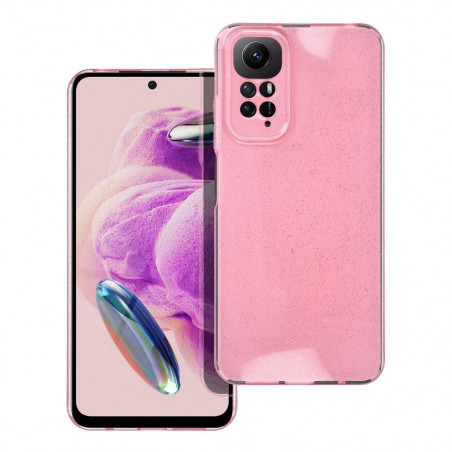 XIAOMI Redmi Note 12s Hülle CLEAR 2mm BLINK Rosa