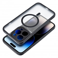 Apple iPhone 14 Pro Max Hülle Full Matte Mag Cove MagSAFE  Schwarz