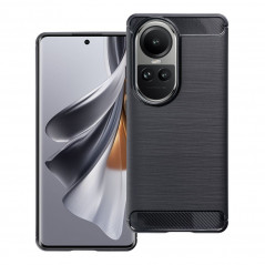 Oppo Reno10 5G Hülle Carbon Elegant  Schwarz